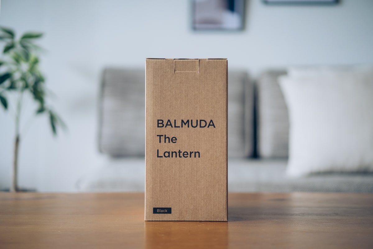 BALMUDA（バルミューダ）の商品パッケージ