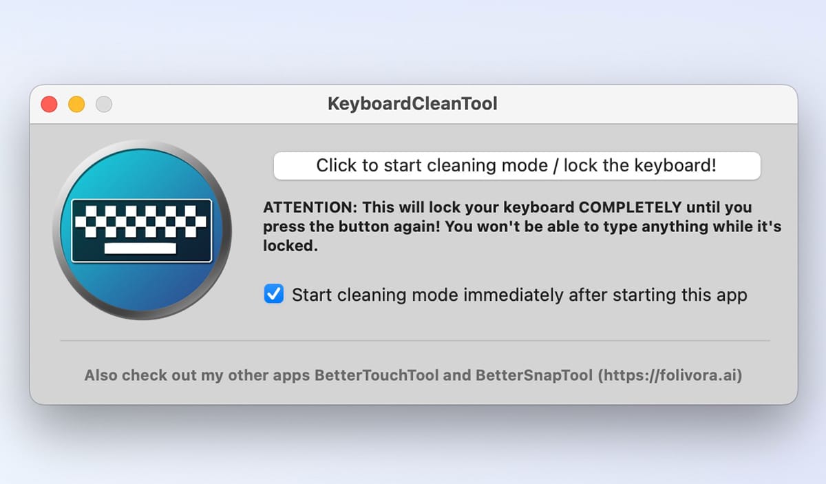 KeyboardCleanTool