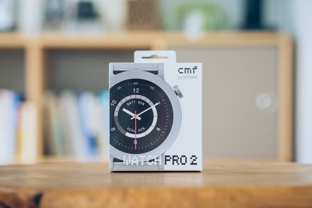 CMF by Nothing Watch Pro 2の製品パッケージ