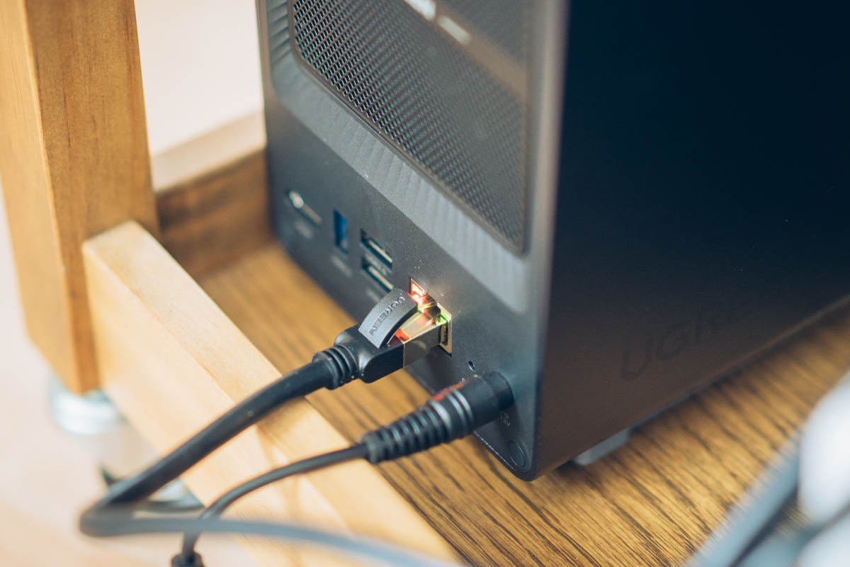 UGREEN NASync DXP2800の初期設定方法