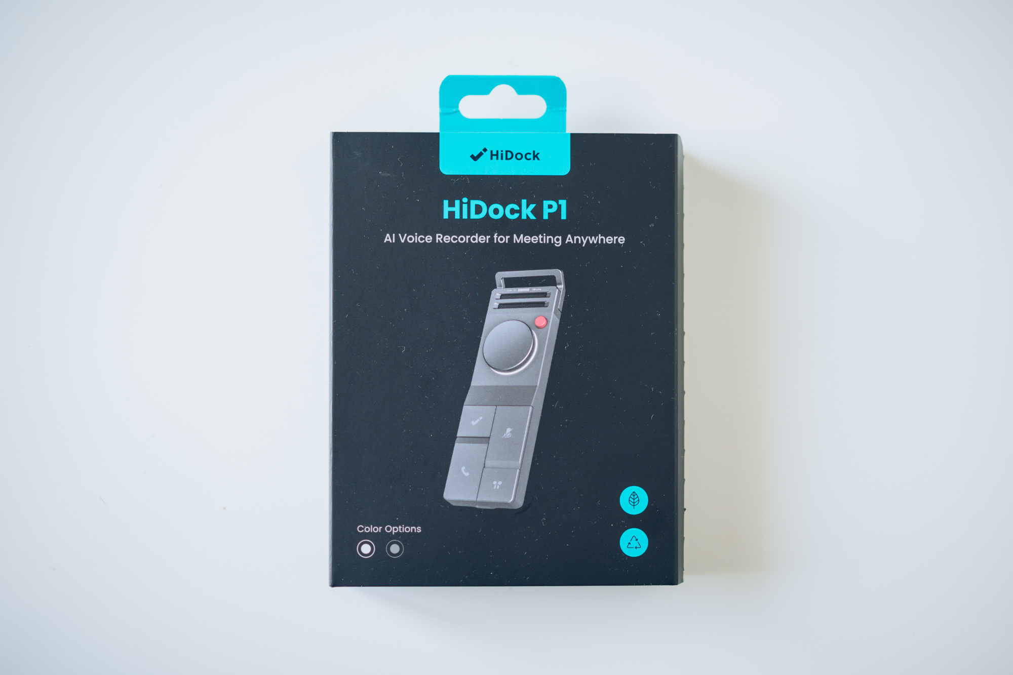 HiDock P1のパッケージ