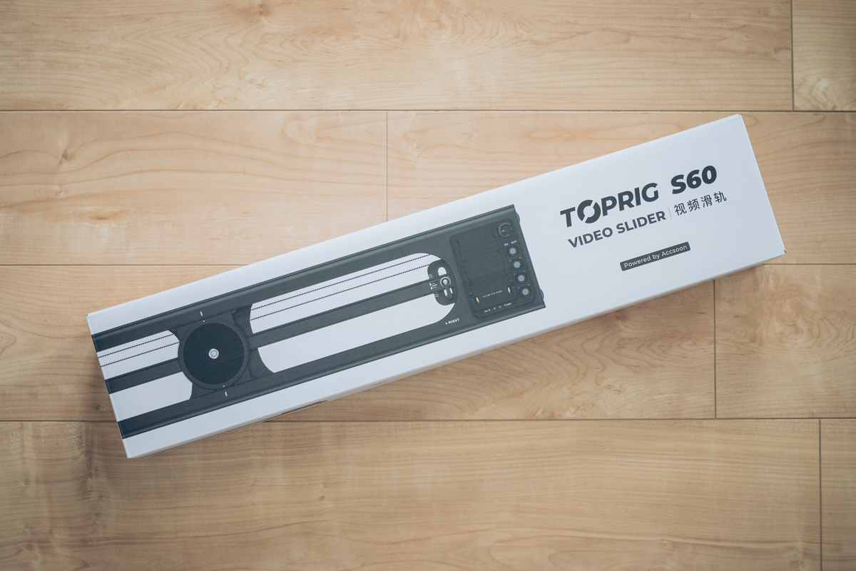 Toprig S60のパッケージ