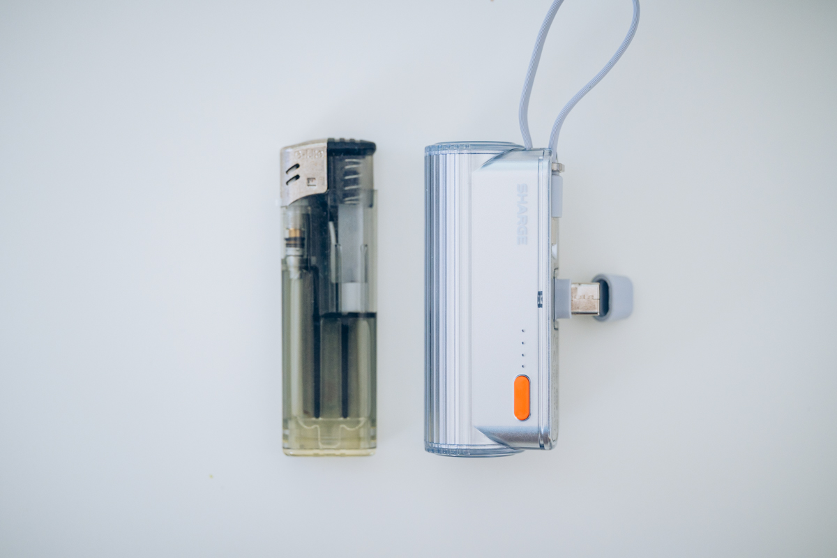 SHARGE FlowMini2本体のサイズ感