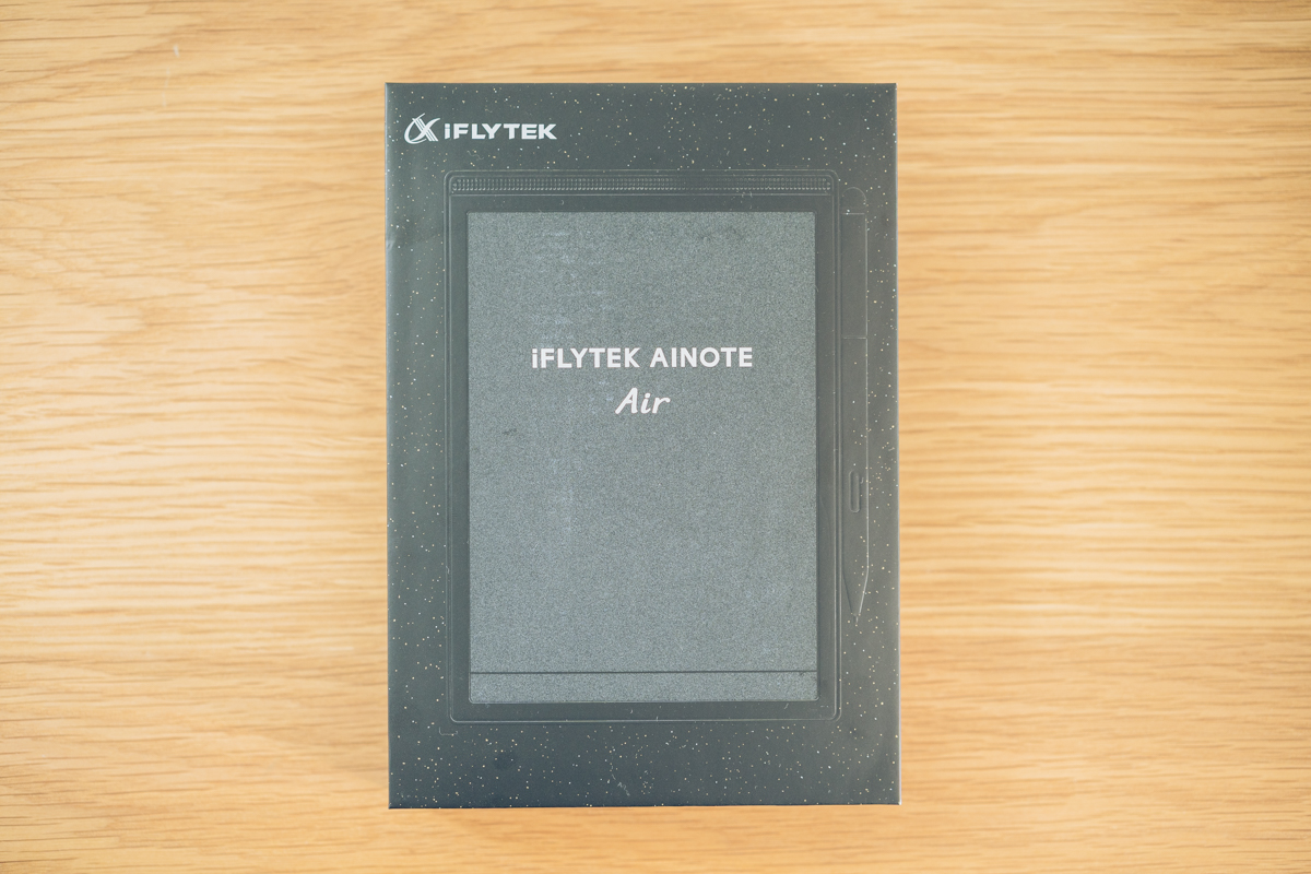 iFLYTEK AINOTE Air2のパッケージ
