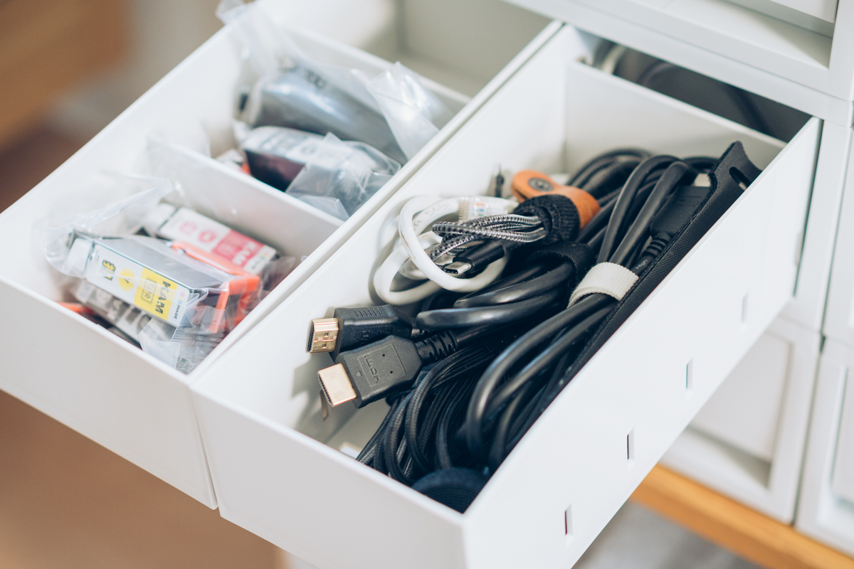 無印良品 小物収納ケース・中（引き出し2個）