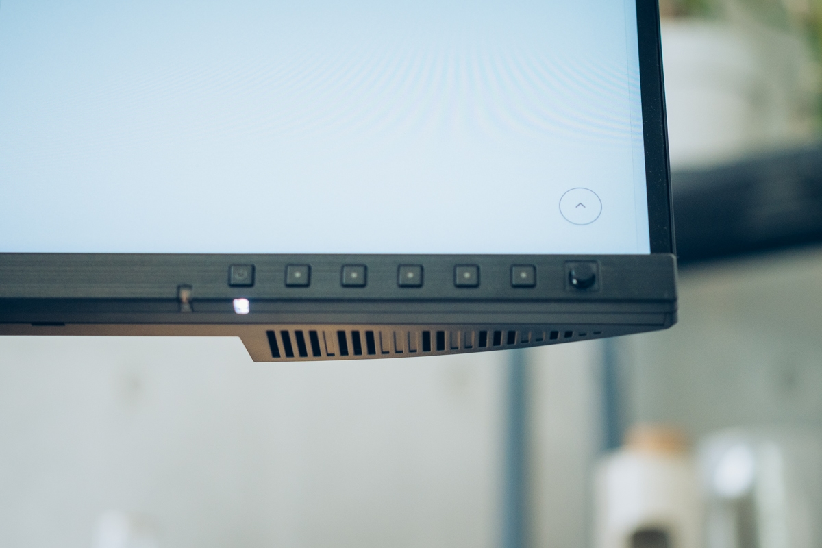 ASUS ProArt Display PA27JCVのスピーカー部分