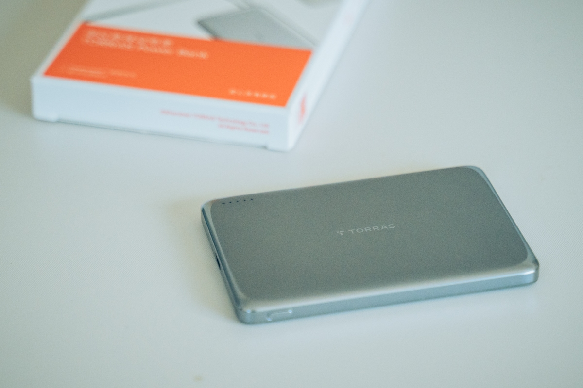 TORRAS MiniMag Pro 5000mAhの本体外観