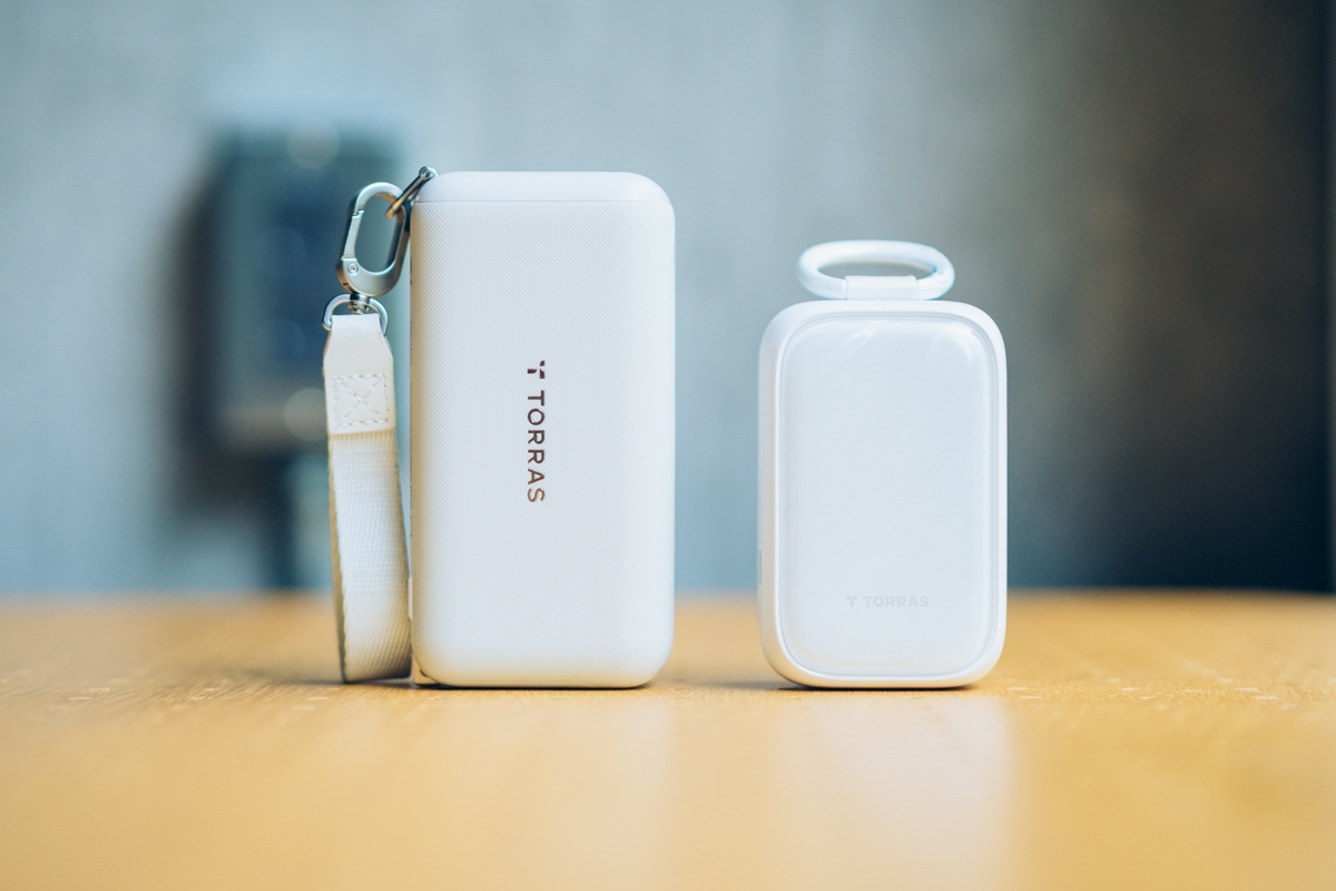TORRAS FlexLine 3-in-1 CubeとPearlGo 2in1を並べた外観