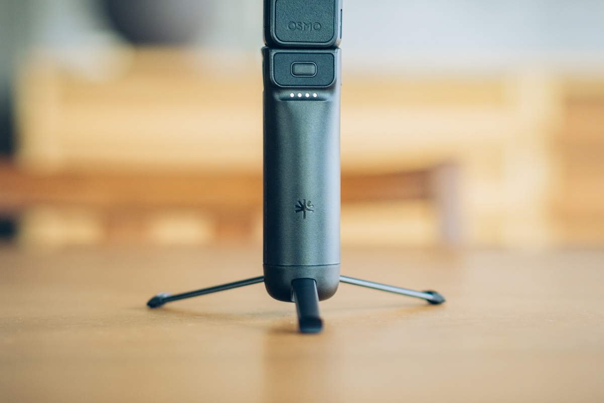 PGYTECH Osmo Pocket 3/4/4P用 バッテリーハンドルの三脚機能