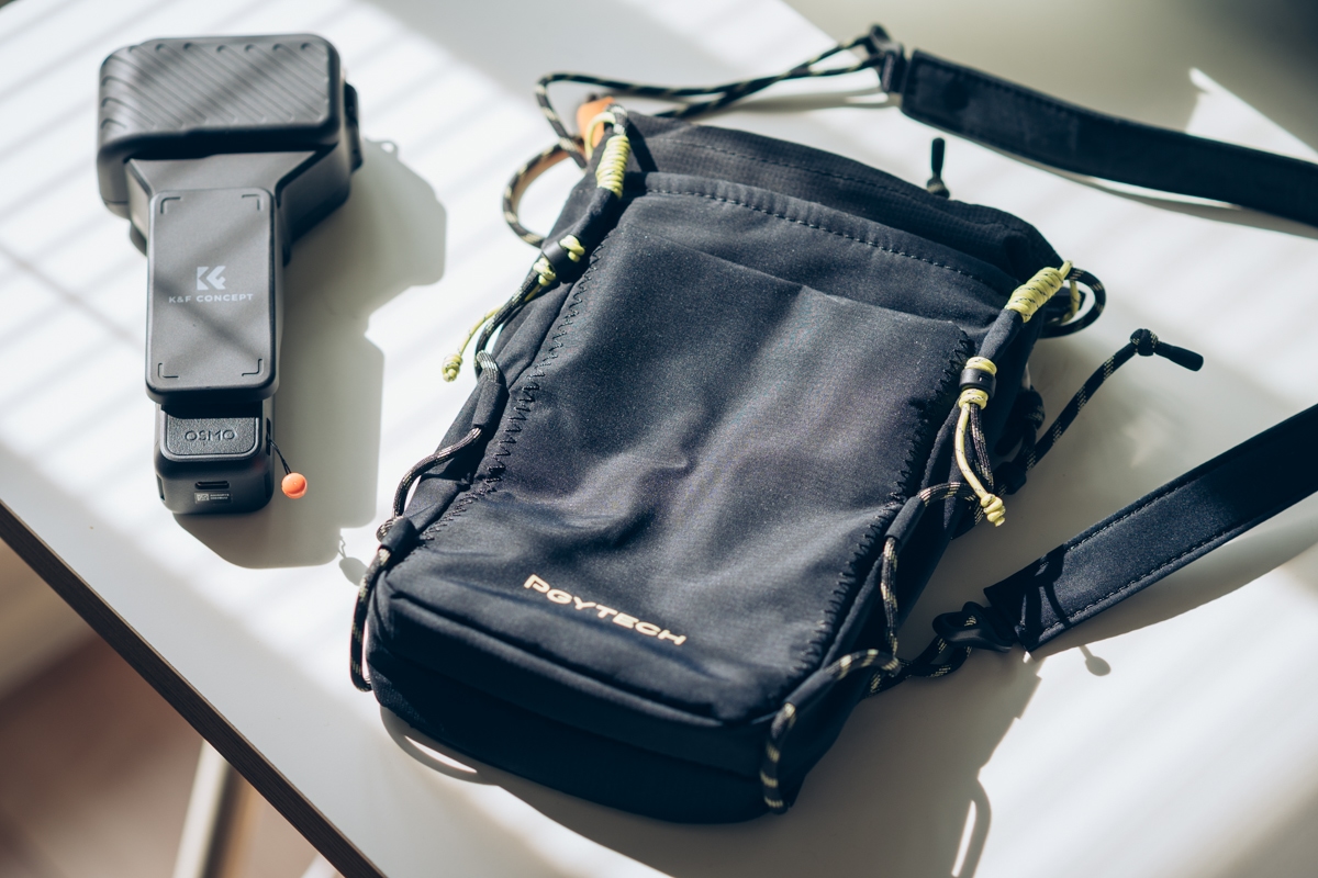 PGYTECH OneGo Casual クロスボディ フォンバッグの本体外観