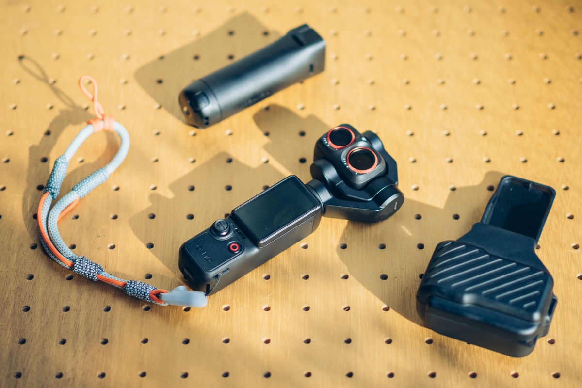 Osmo Pocket 4Pの保護ケースとアクセサリー