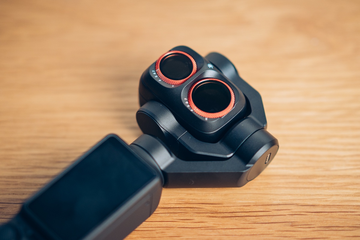 PGYTECH Osmo Pocket 4P用 可変式NDフィルター(3 to 7-Stop)